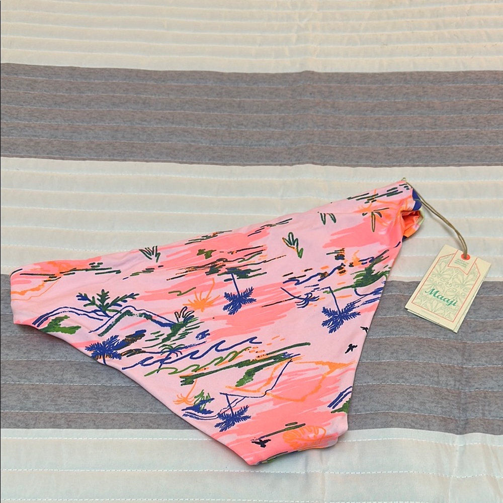 Maaji Tropical Print Bikini Bottom - Picture 4 of 6